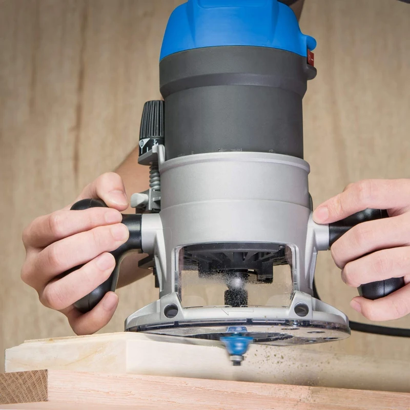 15Pc Tungsten Carbide Router Bits Trimming Machine Cutter Head Electric Wood Milling Engraving Machine Milling Cutter Trimming