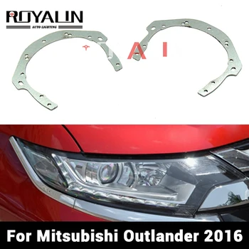 

Headlight Lenses Mounting Frame Adapter Bi-Xenon Projector Retrofit For Mitsubishi Outlander ASX Hella 3R Q5 Car Accessories DIY