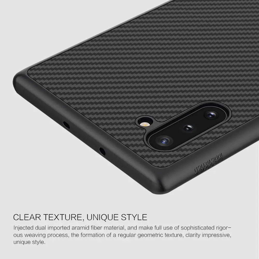 Nillkin арамидное волокно чехол для samsung Note 10 10 Plus углеродного волокна PP щит прочный тонкий и легкий чехол для samsung Note 10 5G