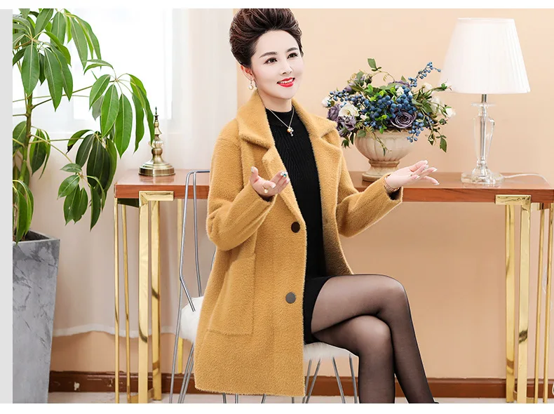 WS12164 горячая распродажа Новые Модные женские пальто и куртки Популярные известные бренды модные дизайнерские женские платья - Цвет: Цвет: желтый