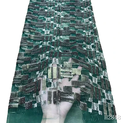 As Picture Африканские блестки Высокое качество французское кружево серии Тюль Кружева Вышивка нигерийские вечерние женские платья X2797 - Цвет: As Picture