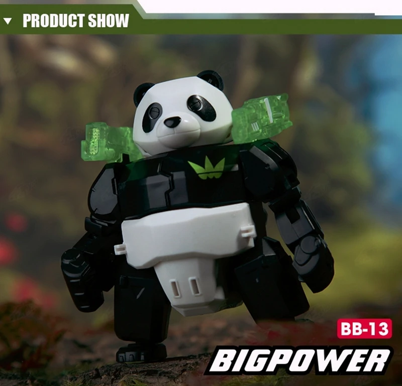 Трансформация 52 игрушки BEASTBOX52TOYS деформационная игрушка BEASTBOX beast серия vigorous pill panda ПВХ Actin фигурка малыш кукла