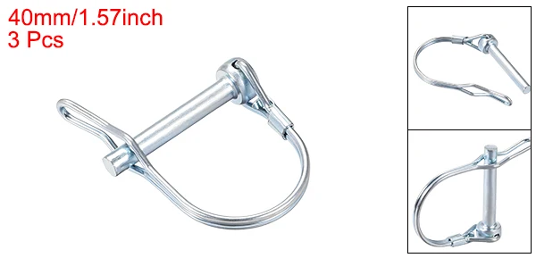 8 Pezzi Perno Di Bloccaggio In Acciaio Carbonio | Per Rimorchi, Agricoltura E Giardinaggio - Foto 5