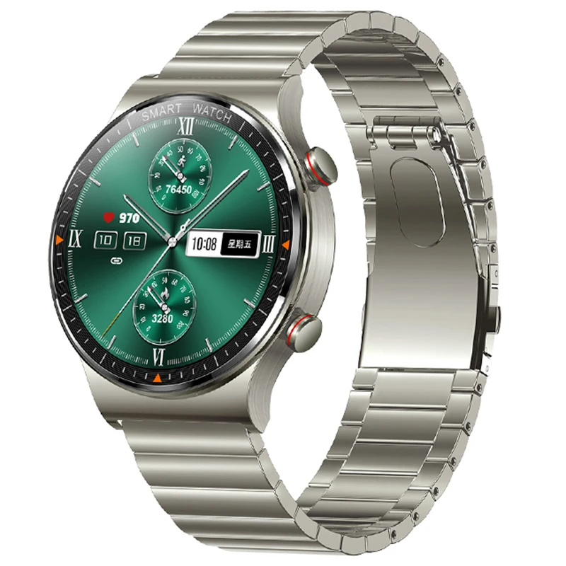 New 454*454 HD Smart Watch Full Touch Screen Mens Bluetooth Call Smartwatch IP68 Waterproof Music Player Fitness Tracker Watches 