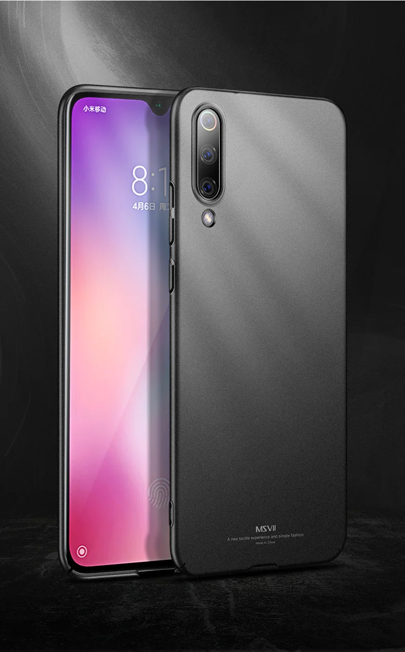 Msvii ультра тонкий чехол для Xiao mi 9 mi 8 Sandy матовая задняя крышка для mi 9 SE mi 8 Lite Pro полная защита Fundas Capa