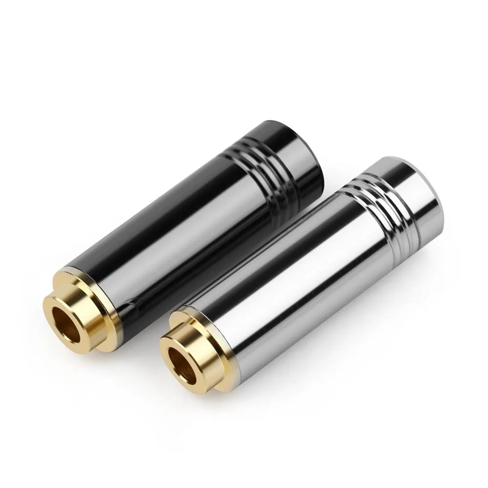 Jack 4 4mm Female 5 Pole Stereo Audio Jack Adapter Copper Gold Plated Balanced Plugs 4 4 Headphone Plug Hifi Soldering Earphone