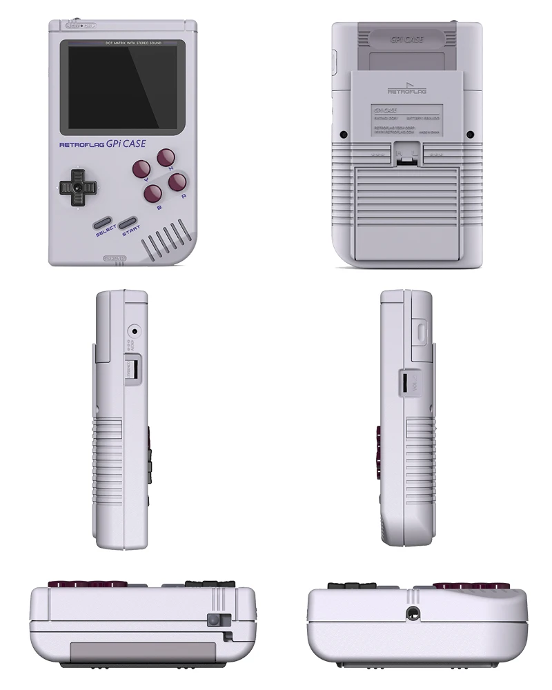 Оригинальный чехол Retroflag GPi игровой набор для Raspberry Pi Zero W 1 3 опционально 32 Гб 64 ГБ sd