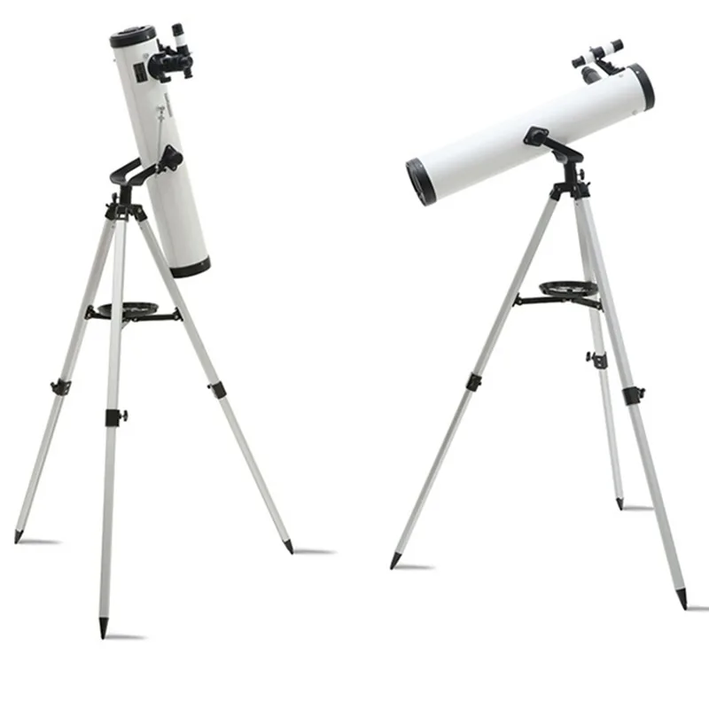 

Refraction Astronomical Telescope With Portable Tripod Stargazing Sky Monocular Telescope Space Observation 525x Scope Outdoor