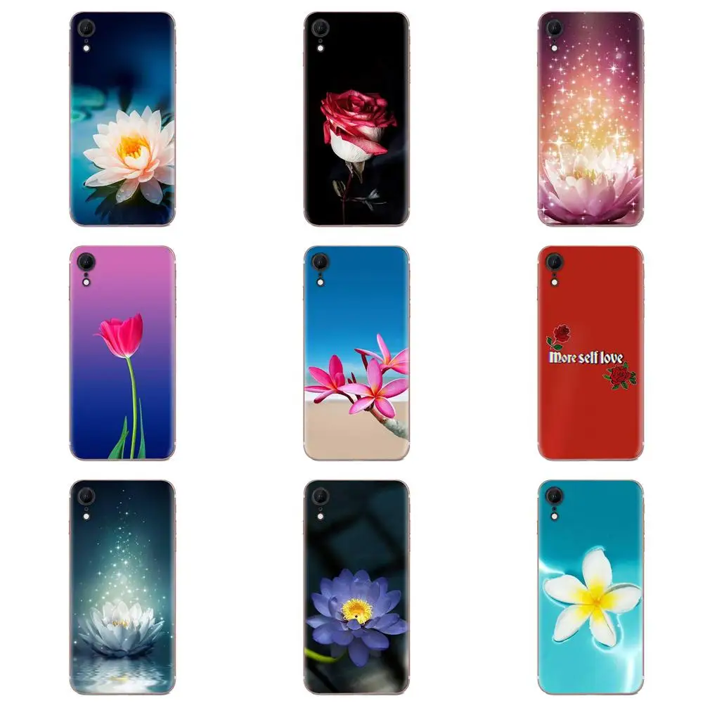 Чехол для Huawei Nova 2 V20 Y3II Y5 Y5II Y6 Y6II Y7 Y9 G8 G9 GR3 GR5 GX8 Prime 2018 2019 розы цветы лотоса |