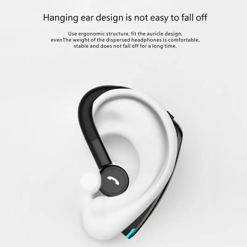 Radian Fit L8 Portable Ear Hook Bluetooth Earphone Audio Music 3 5mm Hands free Portable Bluetooth 4 1 Headset