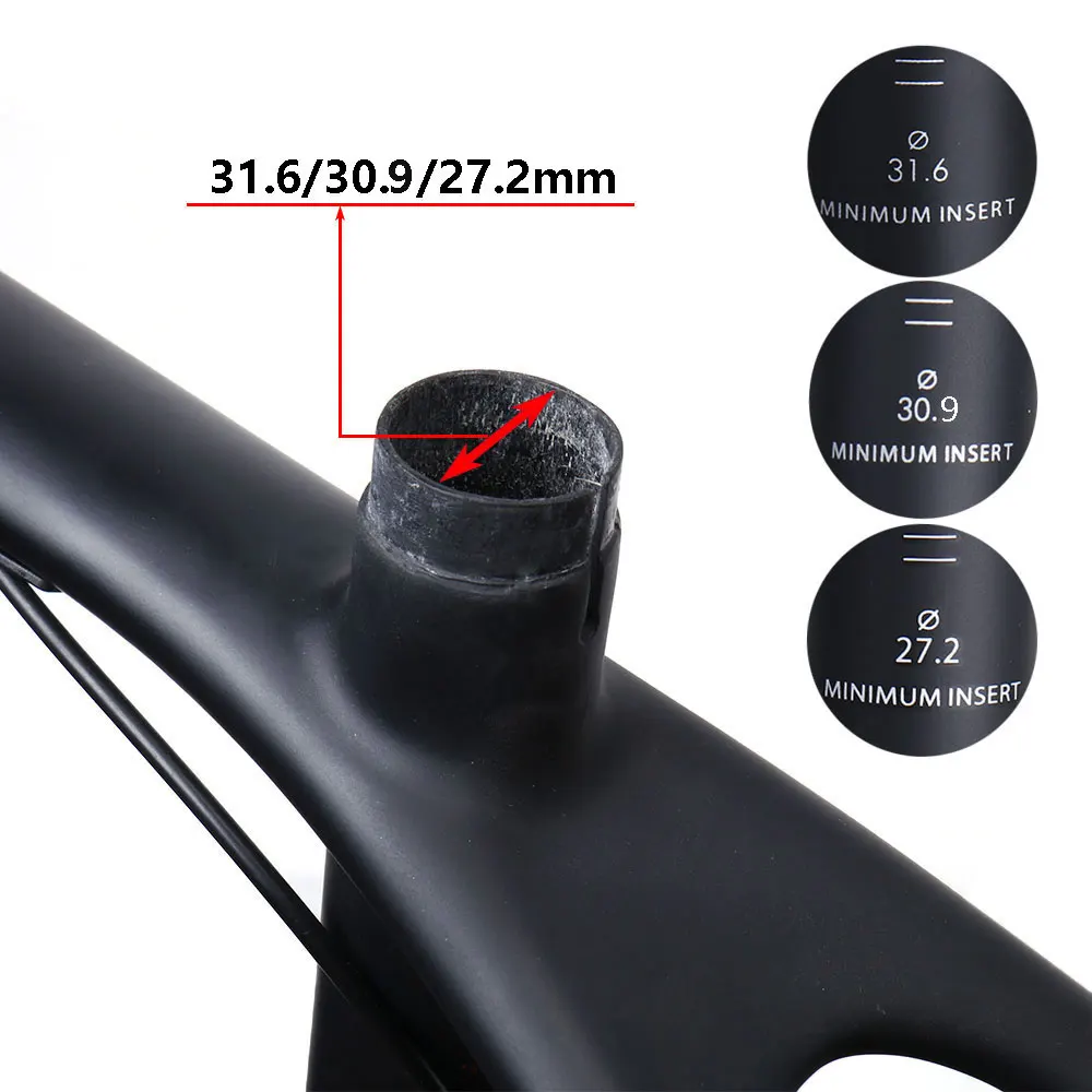 ELITA ONE MTB Carbon Sattelstütze 27.2/30.9/31,6mm Berg/Rennrad Sattelstütze UD Matte fahrrad Teile