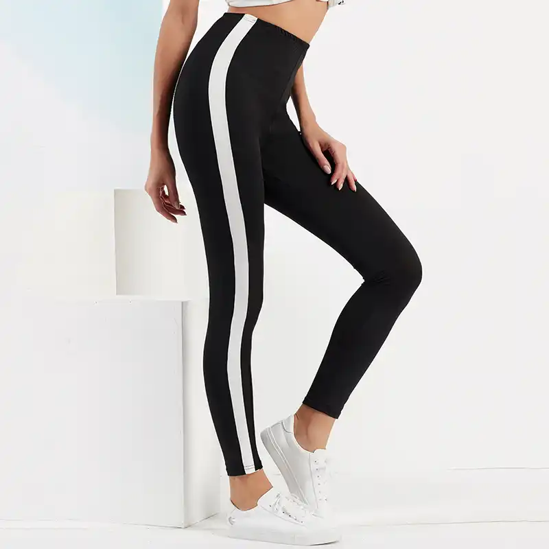 jeggings with side stripe