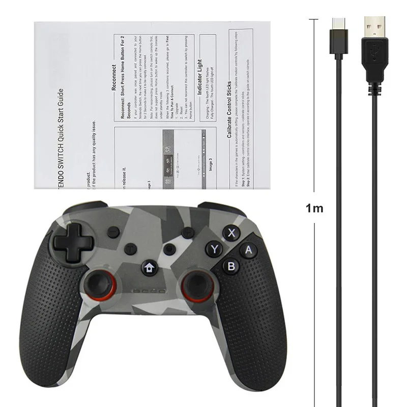 Беспроводной контроллер для Nintendo Switch Pro игровая консоль Bluetooth геймпад джойстик для Android/PC Аксессуары контроллер для PS3
