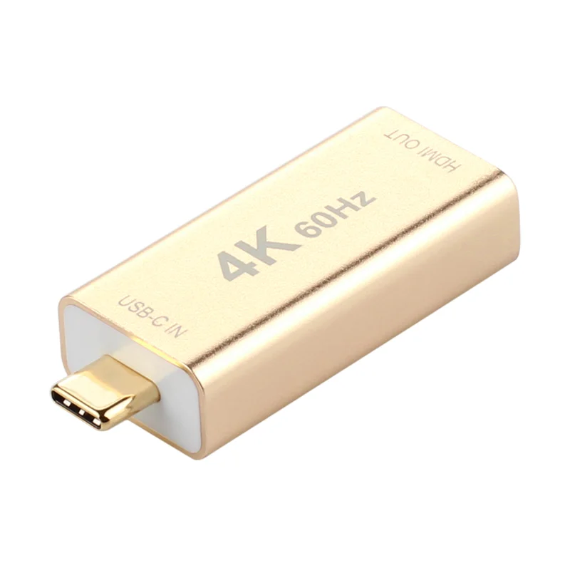 High Quality Aluminium Alloy Shell USB-C To HDMI 4K 60Hz Adapter Converter USB 3.1 Type C to HDMI Adapter Converter 4K 60Hz - ANKUX Tech Co., Ltd