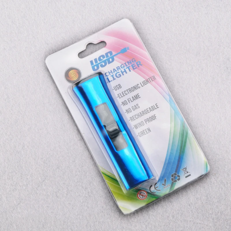 Электронная зарядка USB прикуриватель портативные аксессуары для сигарет автомобильные ветрозащитные многоцветные зажигалки ультра-тонкие