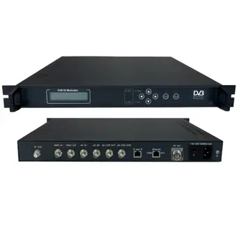 

DVB-S2 Modulator Satellite digital exciter, ASI/IP to DVB-S2