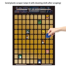 Decoration Bucket-List Anime-Poster Icons Artistic Home-Top Premium In-Stock 100 And