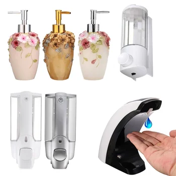 

Wall Mounted Shampoo Sanitizer Soap Dispenser Bathroom Shower Liquid Lotion Pump DC120