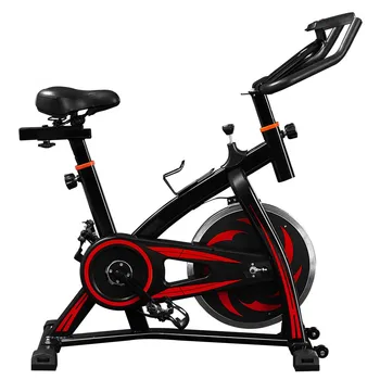 

Indoor Cycling Exercise Bike Spin Bike Studio Cycles Exercise Machines Adjustable Handlebars Seat On Board Computer Reads