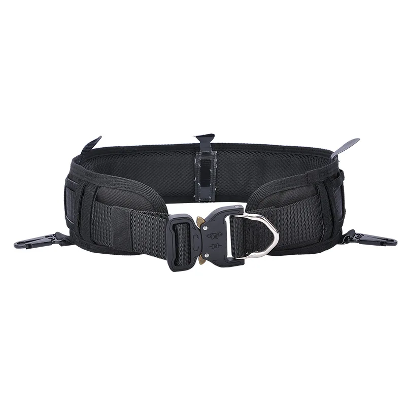 Tactical Belt Airsoft Molle Battle Belt Training Outdoor Combat Hunting 1000D Nylon Soft Padded Waist Waistband