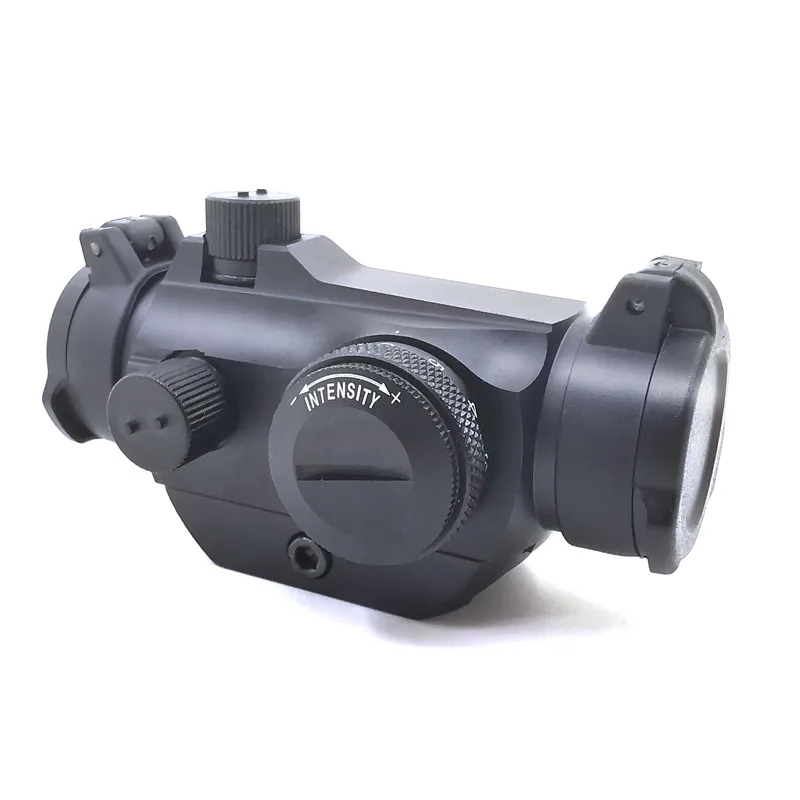 Тактический красный точечный прицел 2MOA T-2 Rifescope прицел с подсветкой снайперский красный зеленый точечный прицел с быстрым выпуском красный точечный прицел - Color: Black