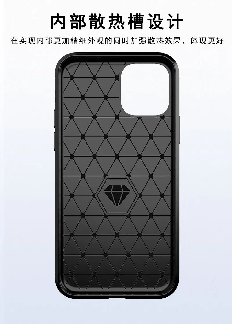 Чехол из углеродного волокна 6,5 для iPhone 11 Max, чехол для iPhone 11 XI Max 6,5 дюйма, задняя крышка для телефона