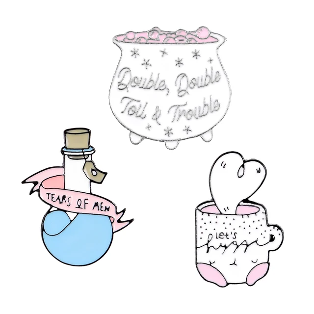 18 styles set pins Clown Homer Lisa enamel pin badges Yin and Yang Fish pins brooches Lapel Clothes bag Jewelry gifts for women set 15