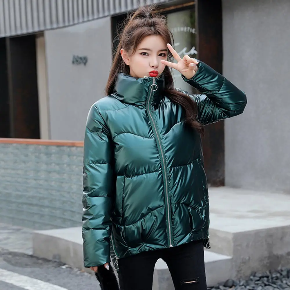 PinkyIsBlack 2020 Autumn Women's Winter Coats Fashion Silver Stand