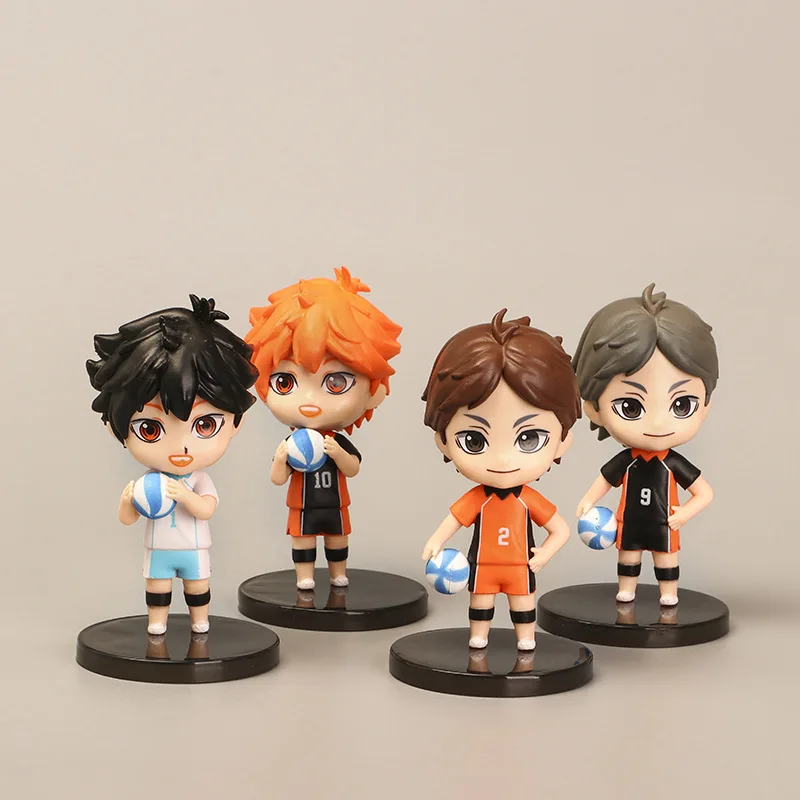 10cm Haikyuu!! Anime Figure Hinata Shoyo Tobio Kageyama PVC Action Figure  Yu Nishinoya Figurine Collectible Model Toys Kid Gift - AliExpress