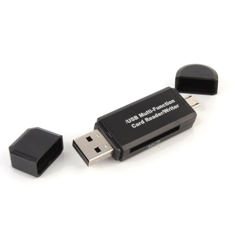 Мини Смарт USB 2,0 OTG Micro SD/SDXC TF кард-ридер адаптер для ПК ноутбук компьютер все в 1 устройство для чтения карт памяти