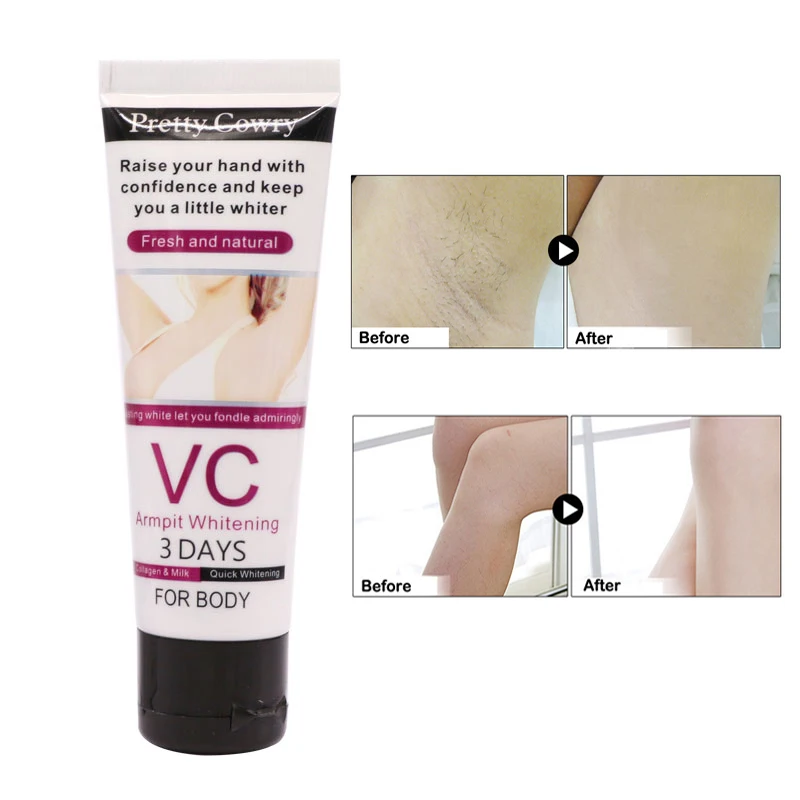 

Body Armpit Whitening Cream Skin Care Between Legs Knees Private Parts Whitening Formula Armpit Whitener Intimate TSLM2