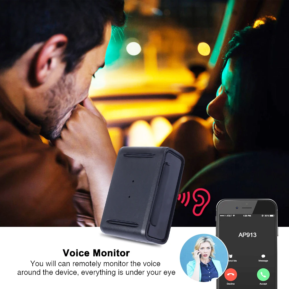  Vehemo 1500mA GPS Locator Fahrzeug GPS Tracker Kostenloser Web APP Echtzeit-tracking für Lange Stan