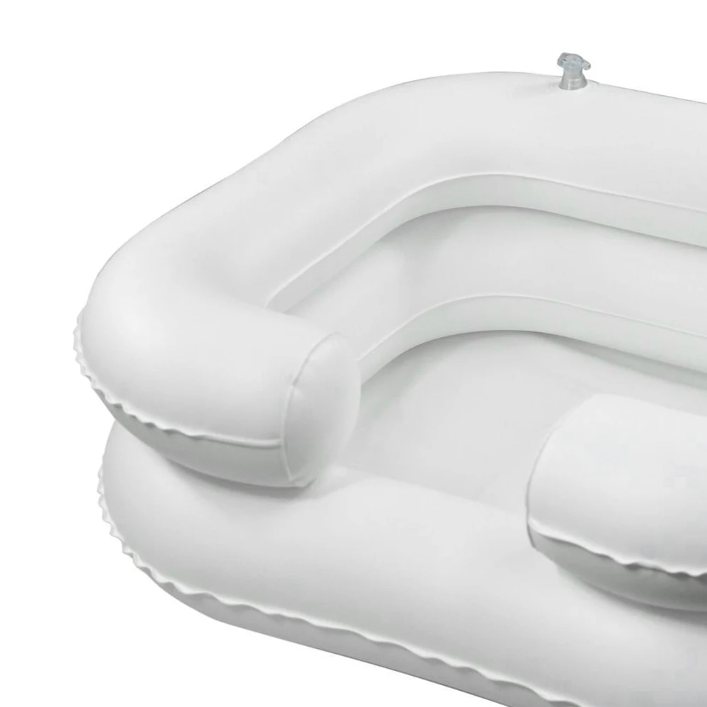 PVC Inflatable Portable Shampoo Basin for Disabled Elderly Easy Safe Shampooing UYT Shop