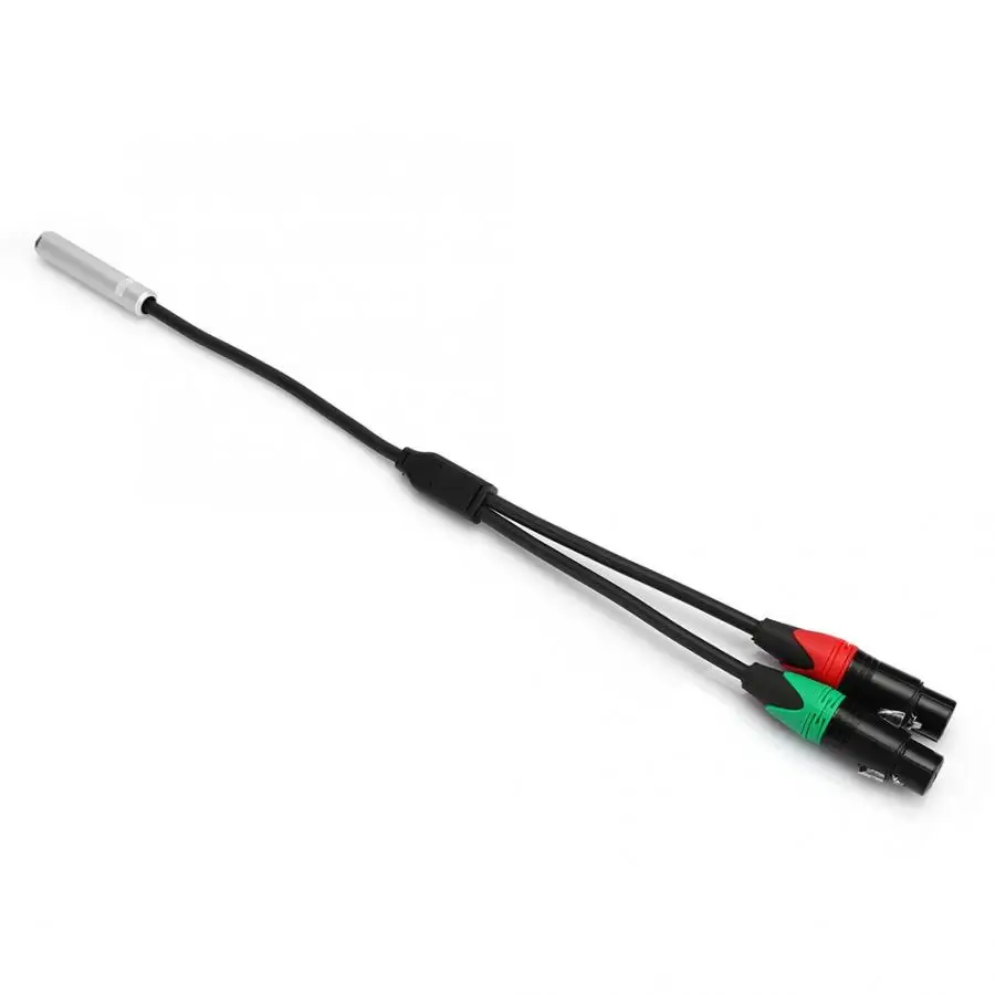 Аудиокабель 0 3 м 24AWG из чистой меди с двойной защитой 6 35 гнездовой на XLR Женский