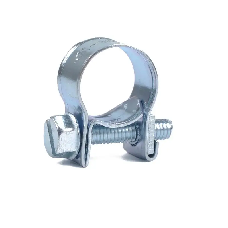 Car Fuel Hose Clips Hoses Clamps Set Mini Carbon Steel Air Hose Clamp Diesel Petrol Pipe Clips 10PCS/Set spring clip clamps,hose clamps,spring clamps,spark plug wire clamps,exhaust pipe clip