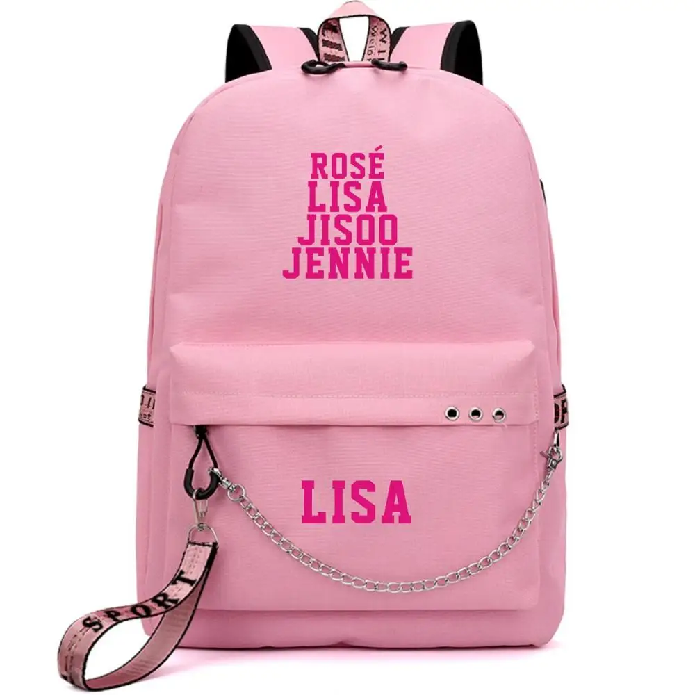 BLACKPINK Backpacks For School And College (Official Logo)