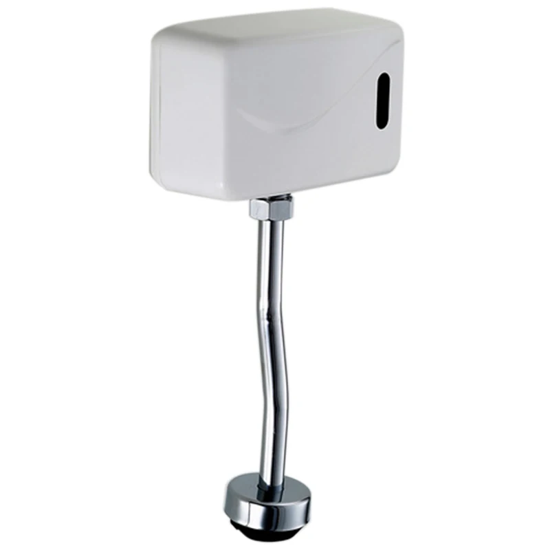 

Bathroom Sensor Touchless Urinal Flush Valve Toilet Exposed Wall Mounted Automatic DC 6V Accessories
