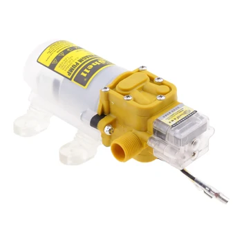 

Water Pressure Diaphragm Pump for Marine, RV, Boats (12V 4.2L/Min, 60W)