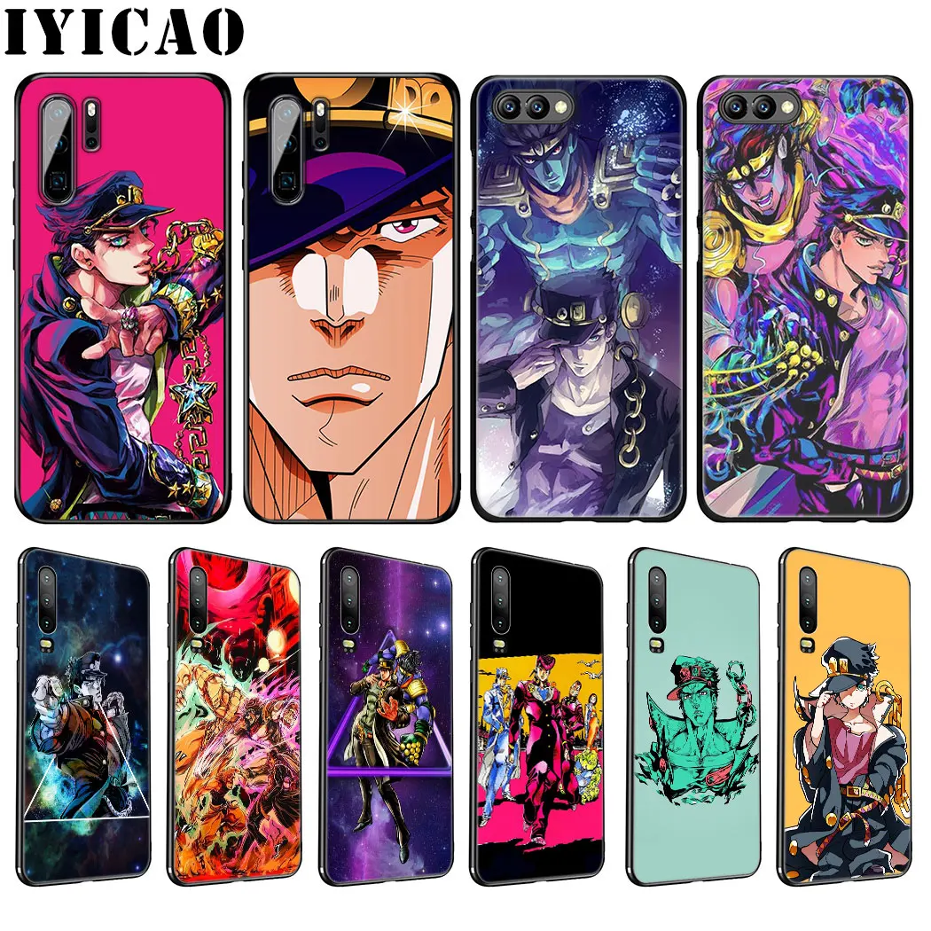 IYICAO JoJo невероятное приключение мягкий чехол для huawei P30 P20 Pro P10 P8 P9 Lite Mini 2017 P Smart Z