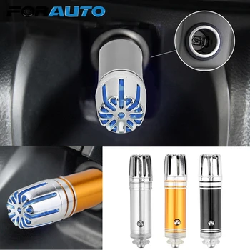 

FORAUTO Mini Car Air Purifier Universal 12V Oxygen Bar Ozone Ionizer Cleaner Auto Fresh Air Ionic Purifier Car Air Freshener