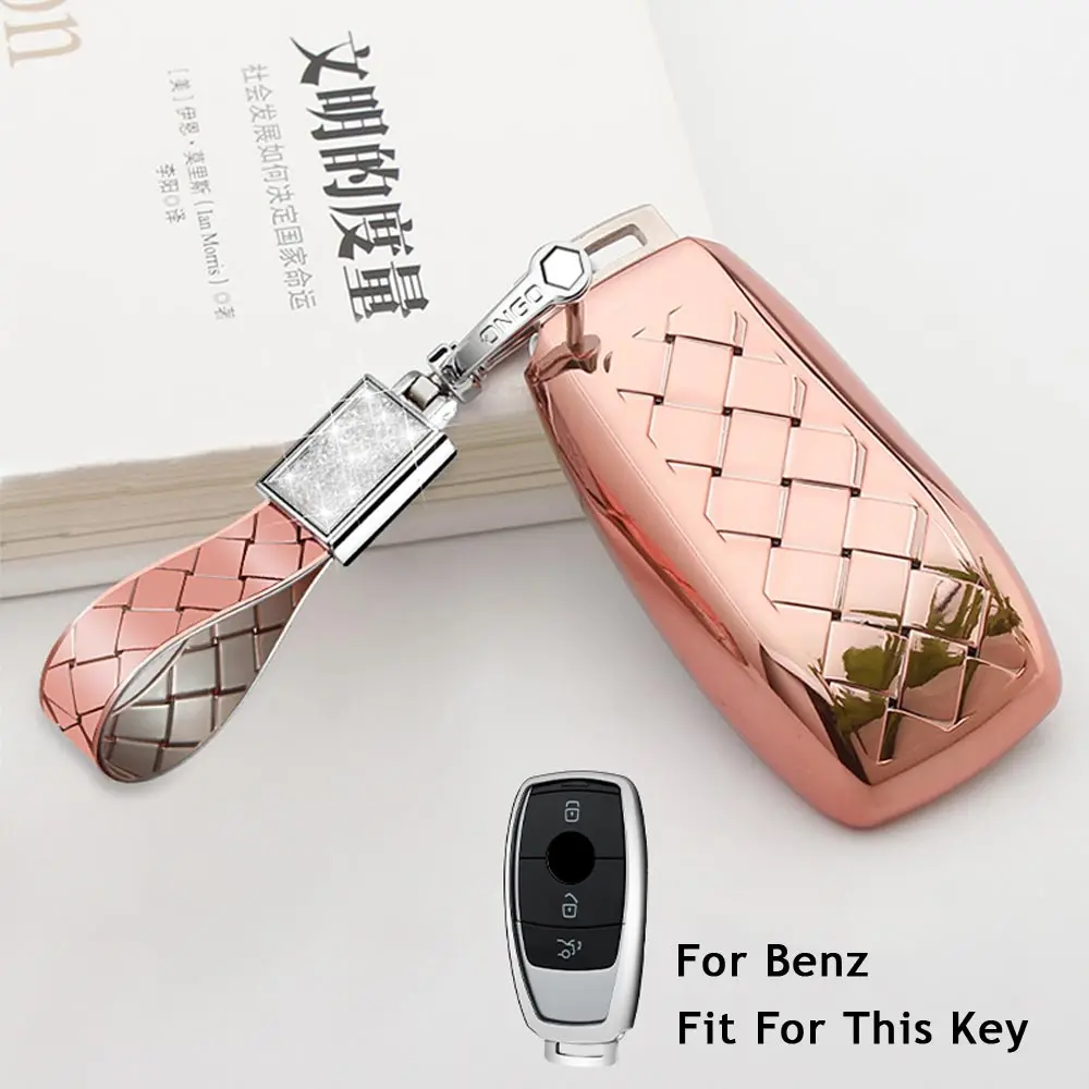 Option 9 Новинка, горячая распродажа, чехол для ключей от машины из ТПУ, чехол для ключей для Mercedes Benz E Class W213 S class C, дистанционный держатель, аксессуары - Название цвета: Option 9