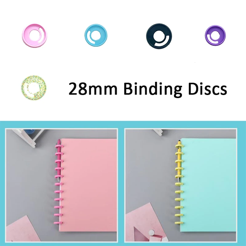 Mushroom Discbound Hole Punch Puncher Handheld DIY Paper Cutter wz Ruler  for Disc Ring Planner T-Type Office School Stationery - AliExpress