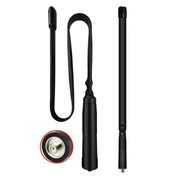 

SMA-Female Connector Dual Band 144/430Mhz 47cm Foldable CS Tactical Antenna For Walkie Talkie Baofeng UV-5R UV-82 Ham Radio