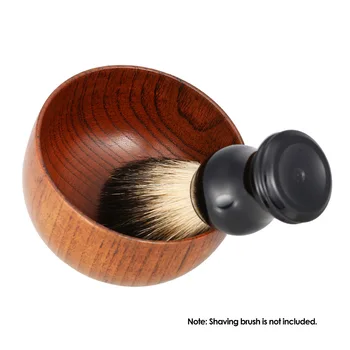 

High Quality Wooden Shaving Brush Bowl Male Shave Cream Soap Cup Beard Cutting Tools Beard Clean Shaver Accessory Soap Mug
