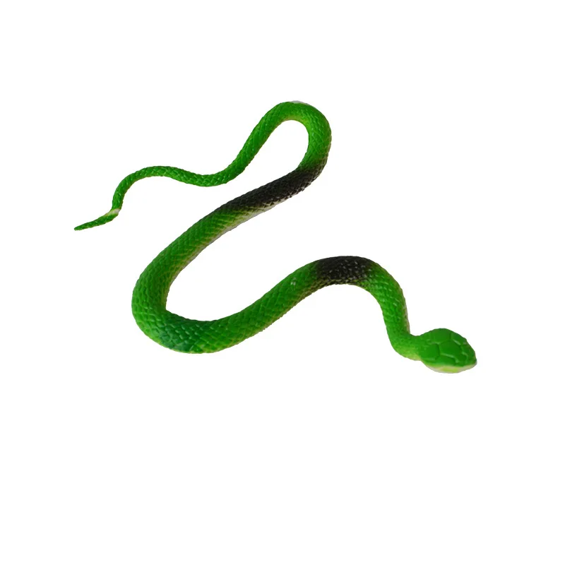 Creative Simulation Snake Fake Snake Small Soft Rubber Plastic Scary Toy Novelty Funny 1pcs