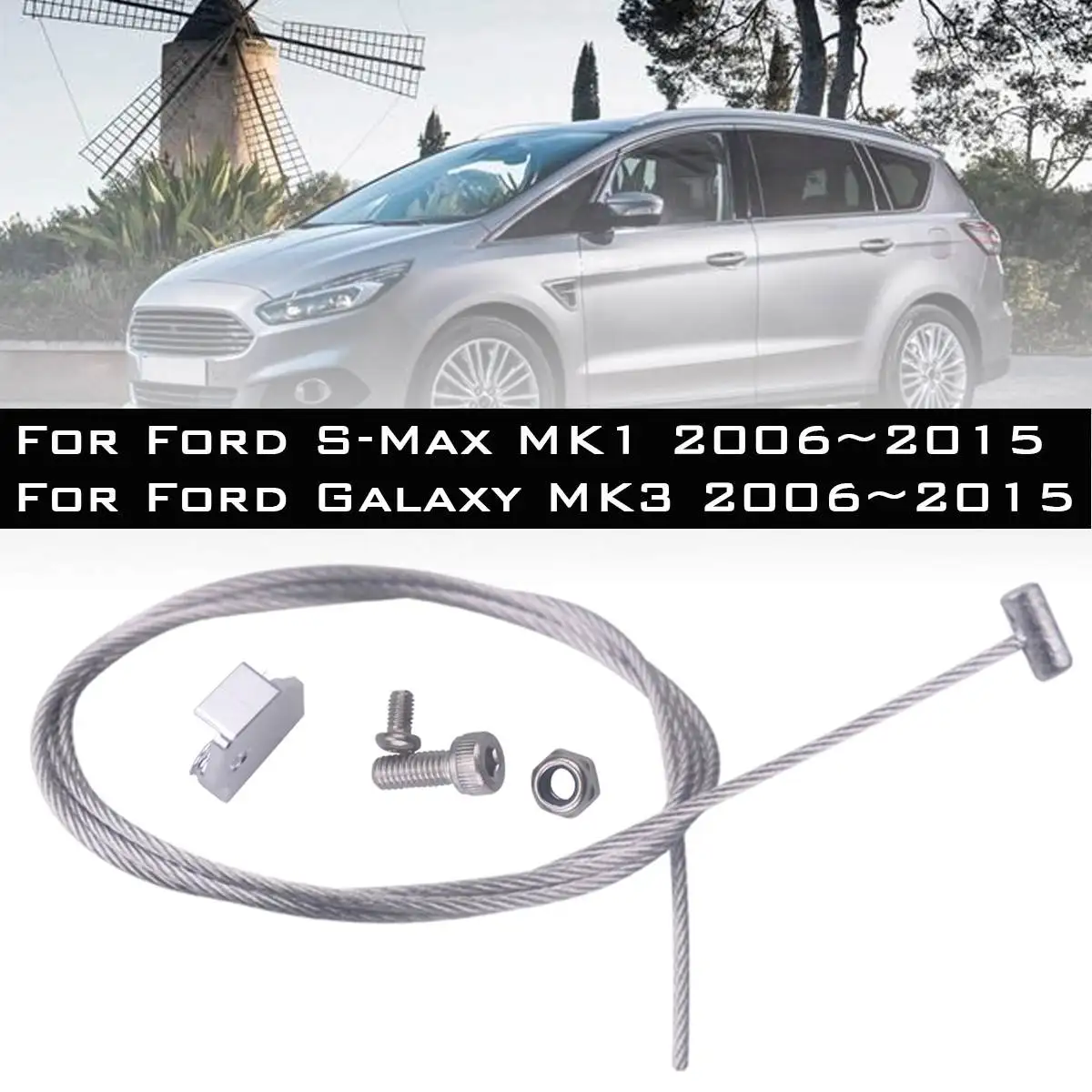 Рукоятка ручного тормоза, кнопка спуска кабеля, стояночный ручной парковочный тормозной кабель для Ford для S-Max MK1 для Galaxy MK3 06-15