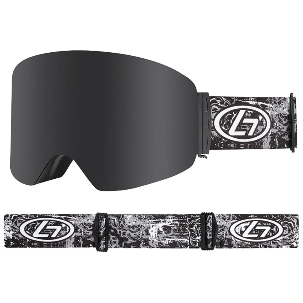 G1 Ski Goggles Double Anti-fog And Anti-uv Adult Spherical Double-layer Ski Goggles Ski Mask Glasses Skiing Men Women Snow Snowboar - Цвет: G1