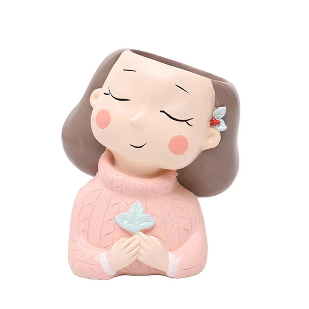 Кашпо цветочный горшок идеи подарка ваза Творческий мультфильм декоративные