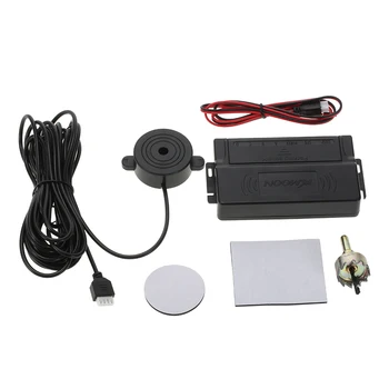 

Hot Car alarm Auto 4 Sensor Parking Assistance Radar Detector Kit Reverse Car-styling Alarm System Parktronics Sensor Estacionam