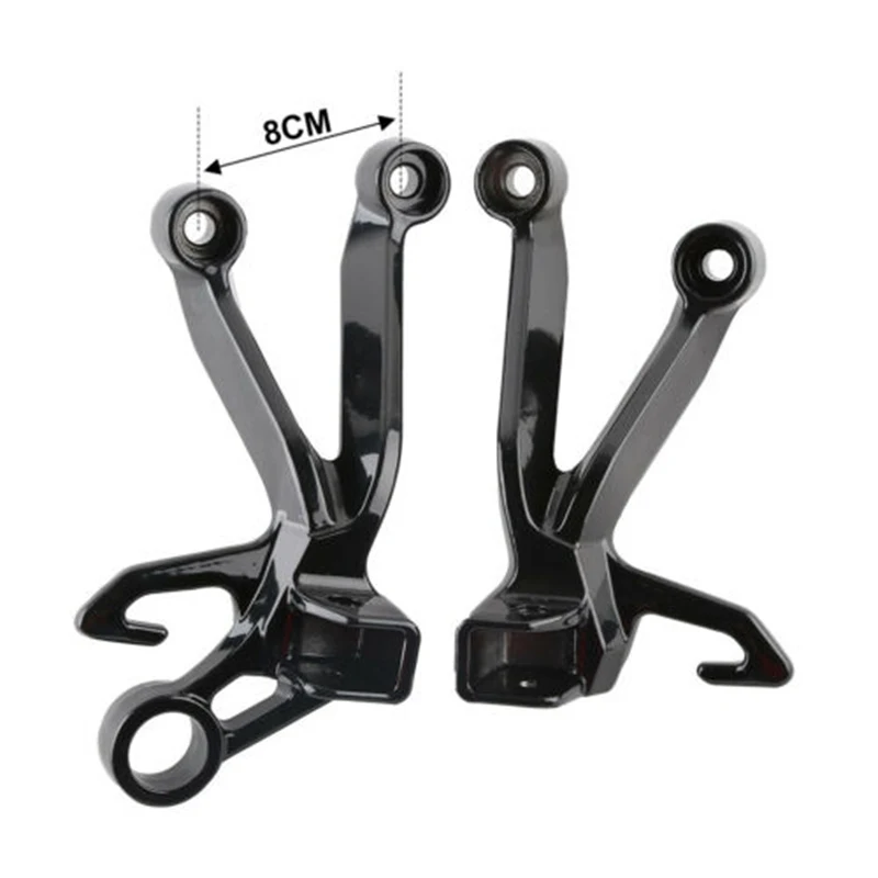 Мотоцикл Задние подножки подножка для ног набор для Suzuki GSXR 1000 2003-2004 K3 матовый черный/хром